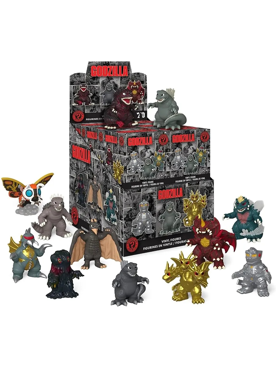 Фигурка Funko Mystery Minis Godzilla 70th 1 шт в ассорт