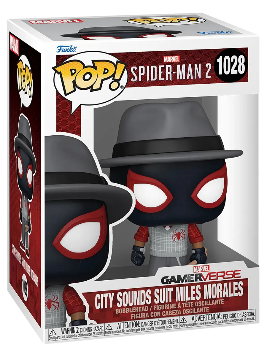 Фигурка Funko POP! Bobble Marvel Spider-Man 2 Miles Morales