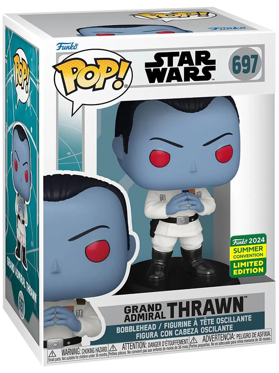 Фигурка Bobble Star Wars Ahsoka Grand Admiral Thrawn SDCC24