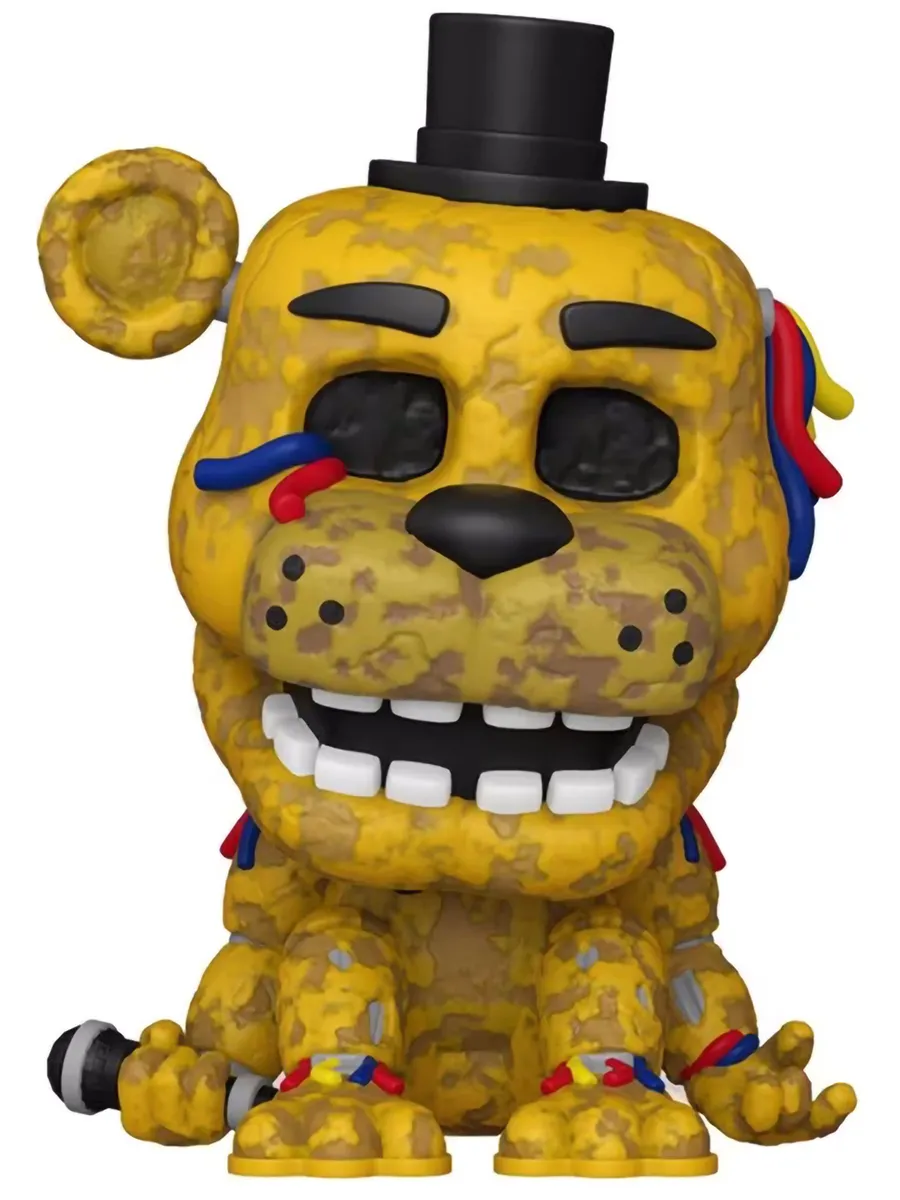 Фигурка Funko POP! Games FNAF 10th Withered Golden Freddy