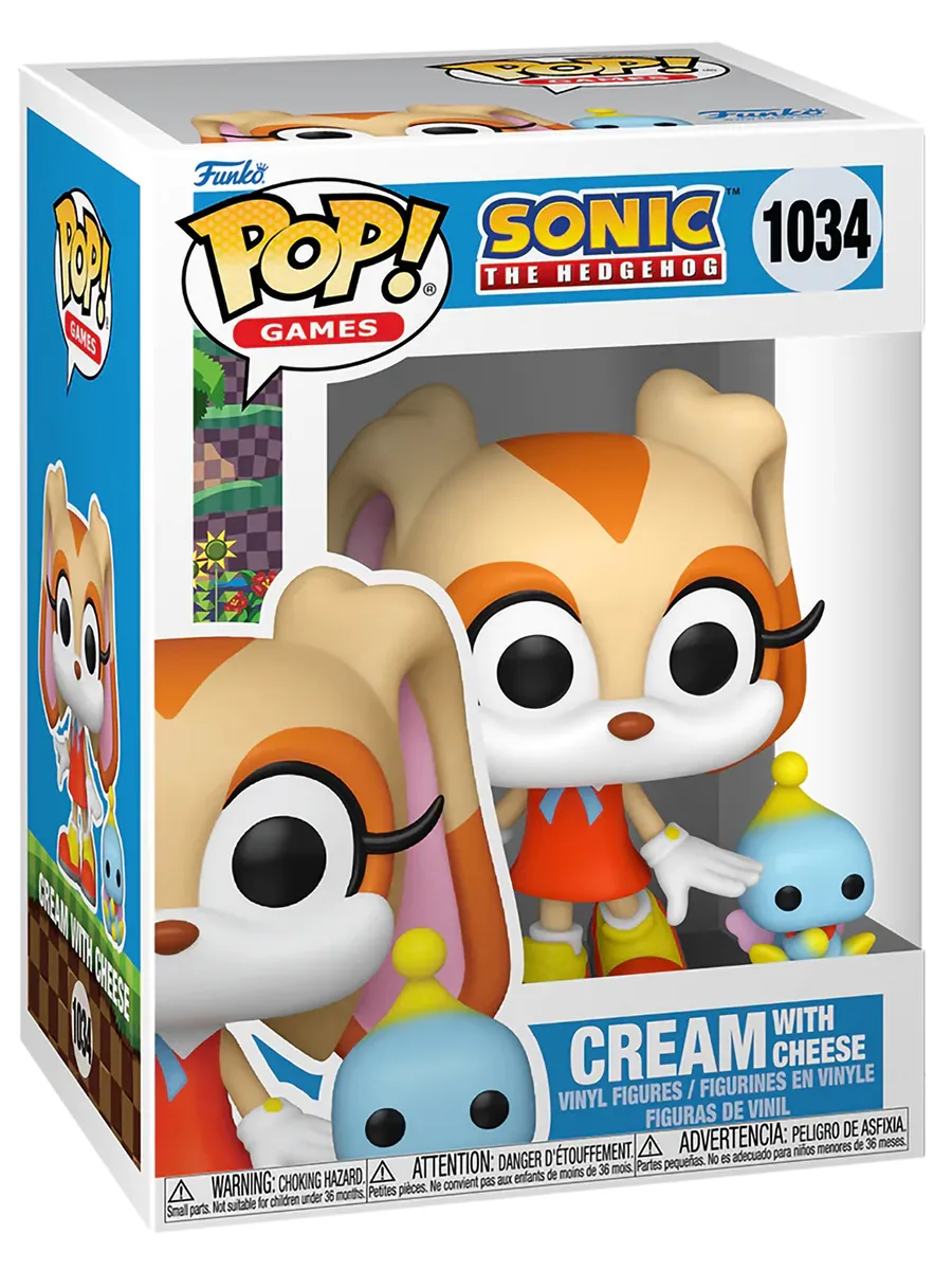 Фигурка Funko POP! Games Sonic the Hedgehog Cream Фигурка Funko POP! Games Sonic the Hedgehog Cream