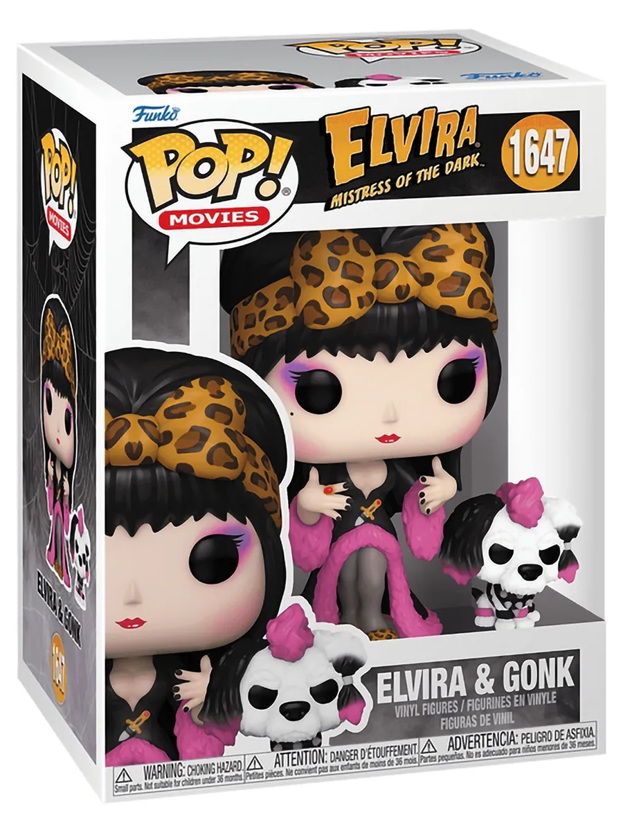 Фигурка Funko POP! Movies Elvira Elvira and Gonk Фигурка Funko POP! Movies Elvira Elvira and Gonk