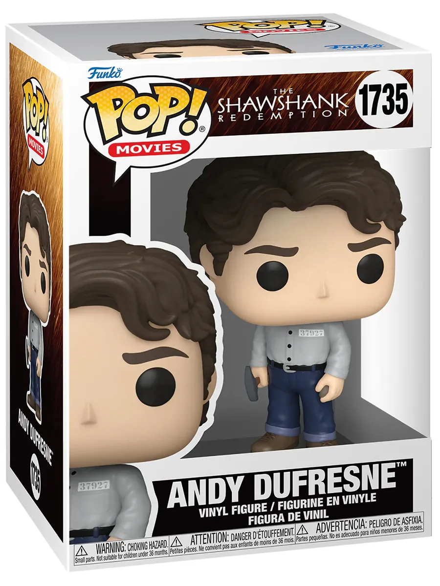 Фигурка Funko POP! Movies Shawshank Redemption Andy Dufresne Фигурка Funko POP! Movies Shawshank Redemption Andy Dufresne