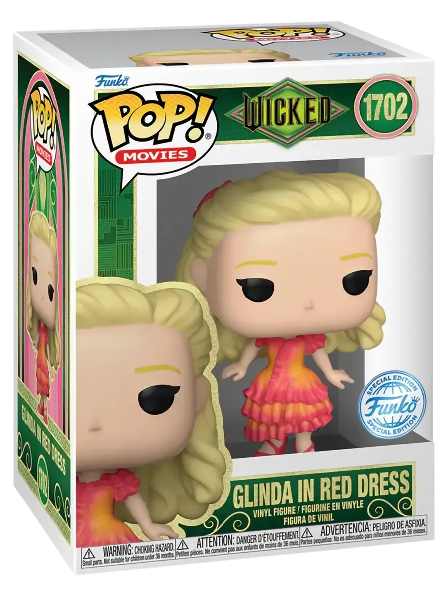 Фигурка Funko POP! Movies Wicked Glinda in Red Dress (Exc) Фигурка Funko POP! Movies Wicked Glinda in Red Dress (Exc)