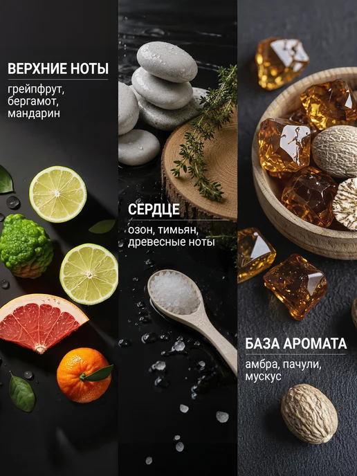 BORODATOS Гель для душа мужской парфюмированный, мужской + дезодорант, фото 2