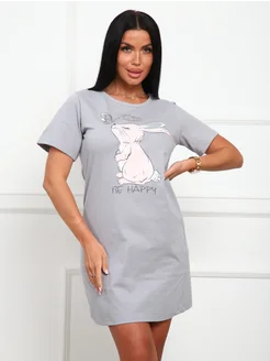 Платье домашнее больших размеров Diana tex 317463599 купить за 675 ₽ в интернет-магазине Wildberries