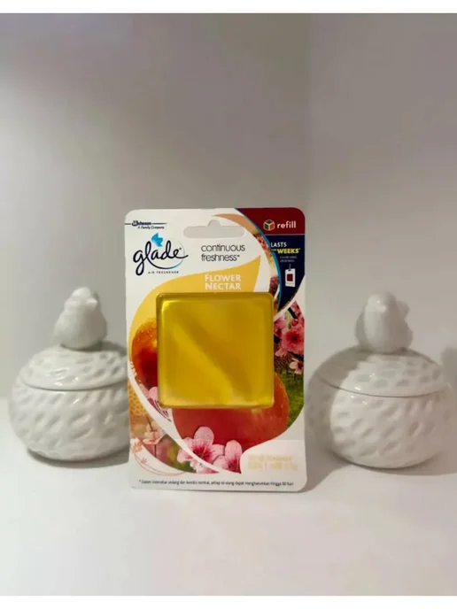 Glade Освежитель воздуха "Flower Nectar" гель 8г, 8 г, фото 2