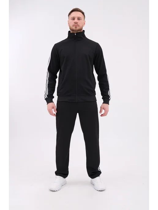 TH Outfit спортивный костюм на молнии, черный, фото 4