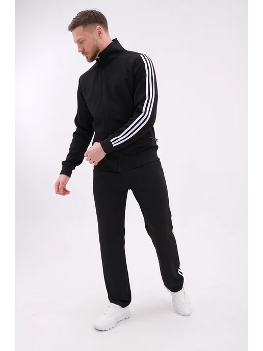 TH Outfit спортивный костюм на молнии, черный, фото 8
