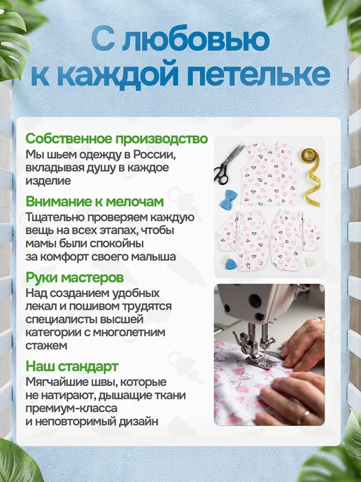 CLODDIALY-kids Набор распашонок для новорожденных на кнопках, вариант, фото 8