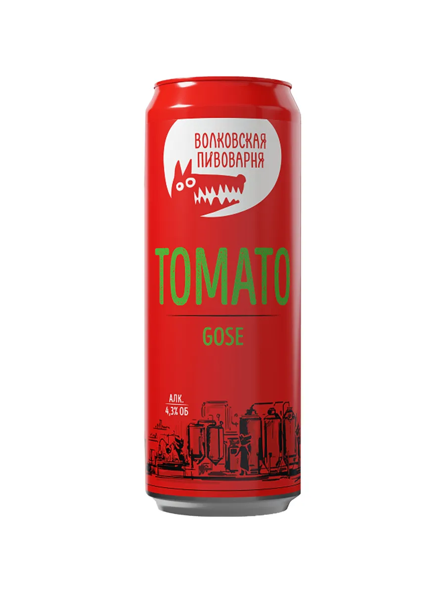 Напиток пивной Tomato Gose 0,45 л ж б