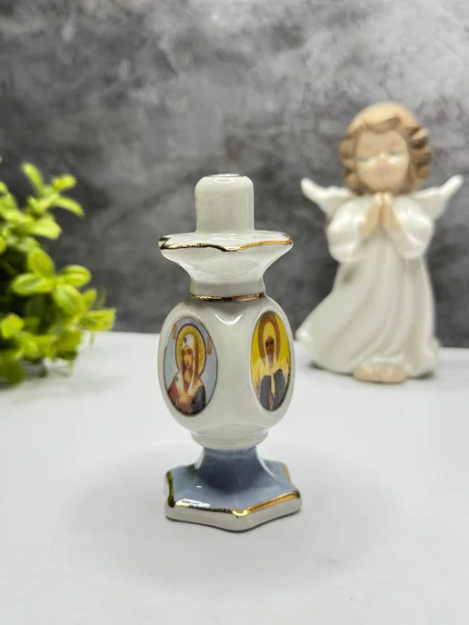 LILYTOYS Трехликий подсвечник под церковную свечу, вариант, фото 2