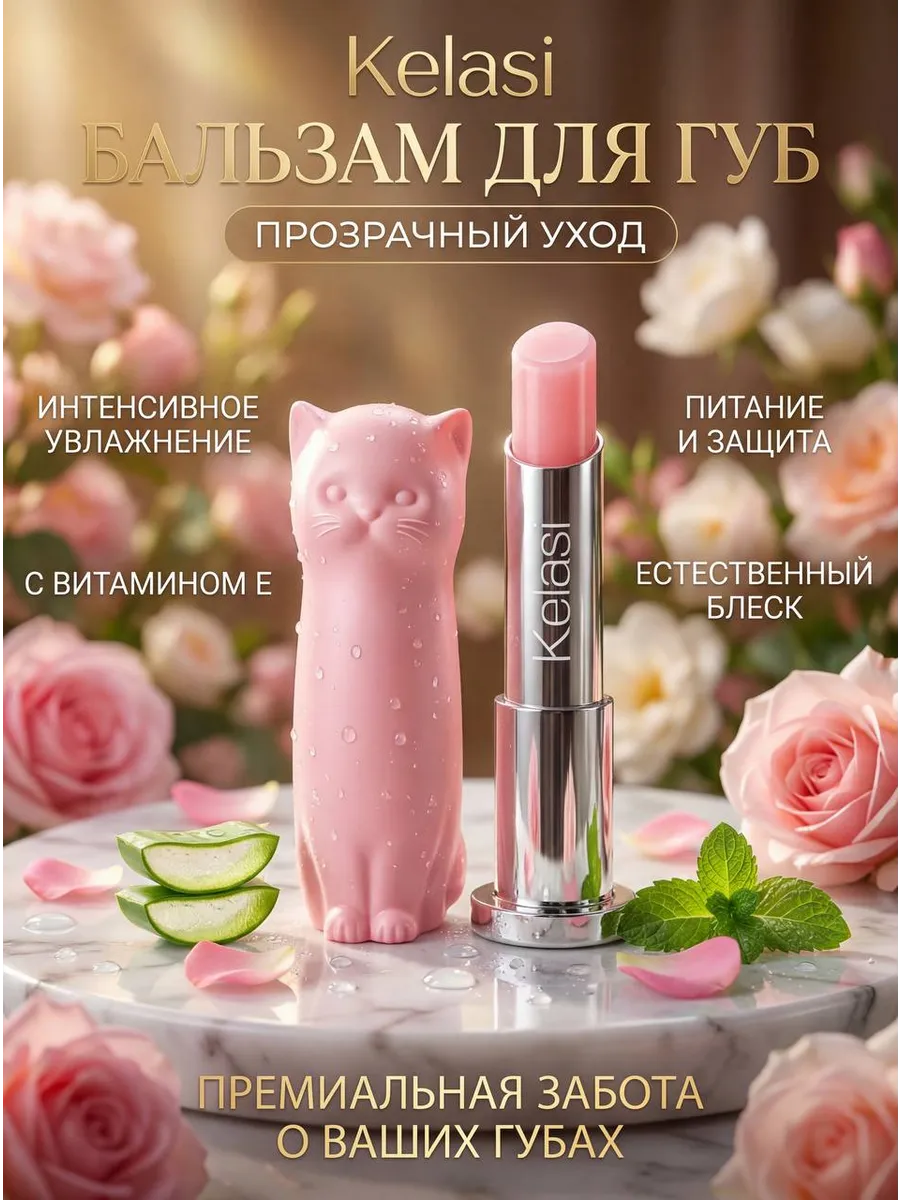 Бальзам кошка для губ