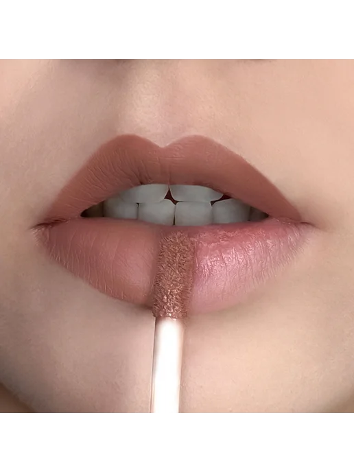 CHARME Матовая жидкая помада для губ Sugar Lips, бежевый, фото 4