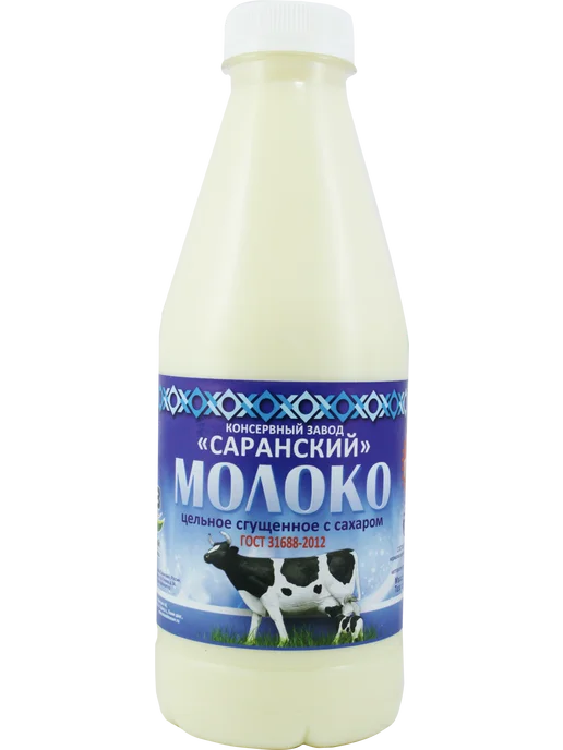 Саранский консервный завод Молоко СКЗ Сгущенное с сахаром ГОСТ 1 кг. 3 шт, 1,3 кг, 1 шт, фото 2
