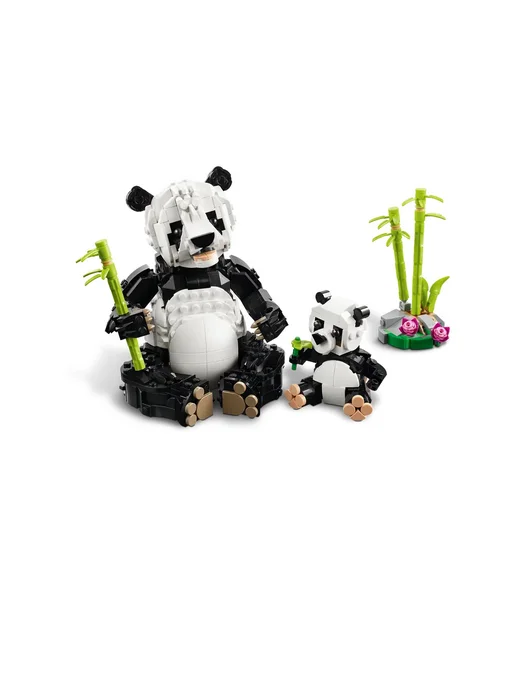 LEGO Конструктор Creator 31165 Дикие животные Семья панд 3в1, черный, фото 5