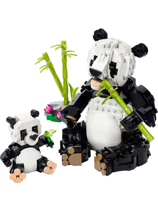 LEGO Конструктор Creator 31165 Дикие животные Семья панд 3в1, черный, фото 8
