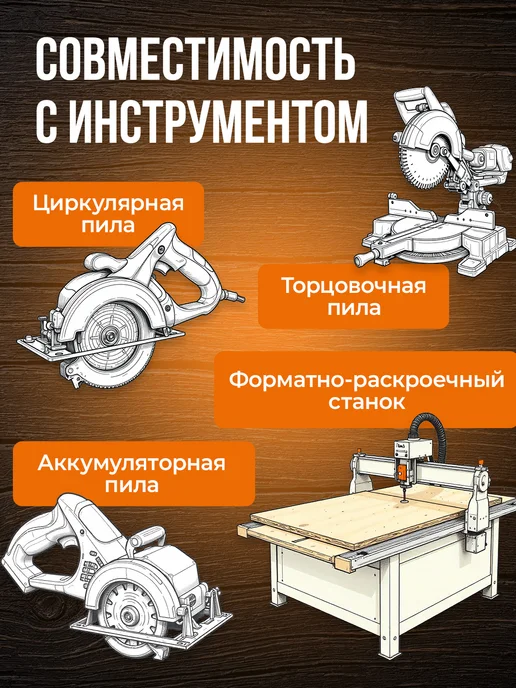 STC TOOLS Диск пильный по дереву 250x30 мм, 60 зубьев, вариант, фото 4