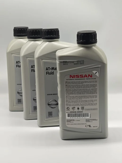 NISSAN Масло трансмиссионное Ниссан AT MATIC D Fluid 8л, 4 л, фото 2