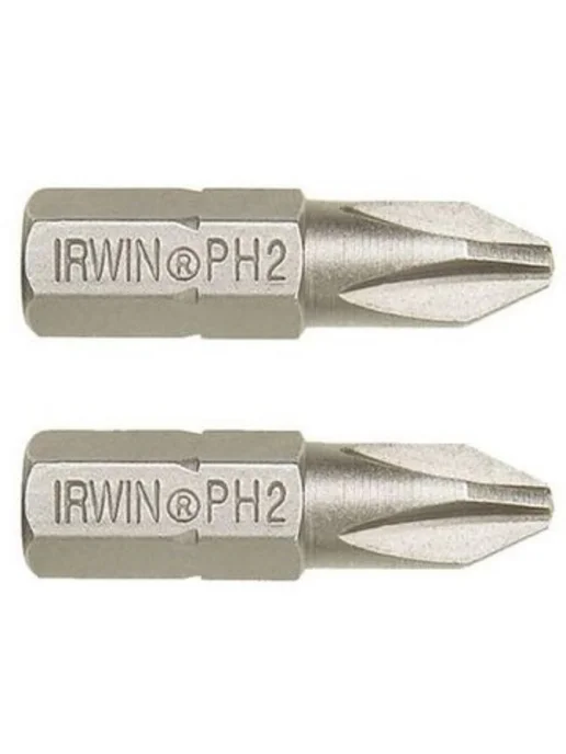 IRWIN Набор крестовых бит PH2 х 25 мм, 10 шт, 2x25 мм, 10 шт, фото 3