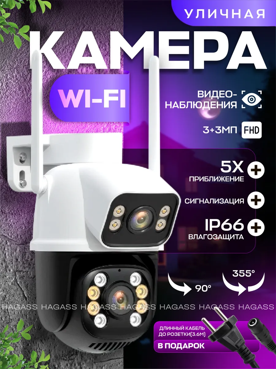 Камера видеонаблюдения Wi-fi