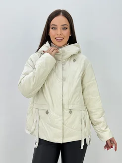 Куртка демисезонная с капюшоном весенняя 319316814 купить за 2 028 ₽ в интернет-магазине Wildberries