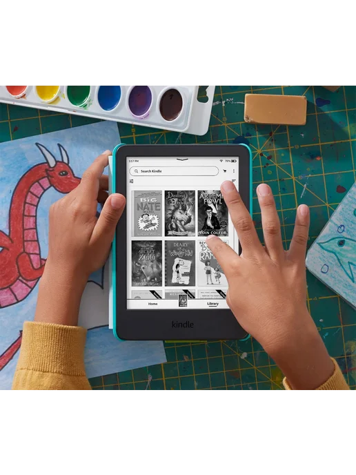 Amazon Kindle 11 2024 16GB с оригинальной обложкой Space Whale, 16 ГБ, фото 7