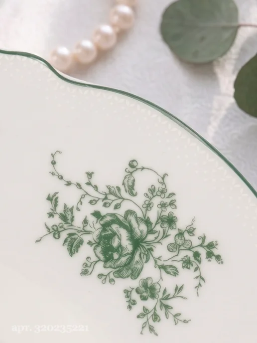 Wilson&Young Тарелка глубокая d=21,5 см 220 мл Spring flowers фарфоровая, 220 мл, фото 2