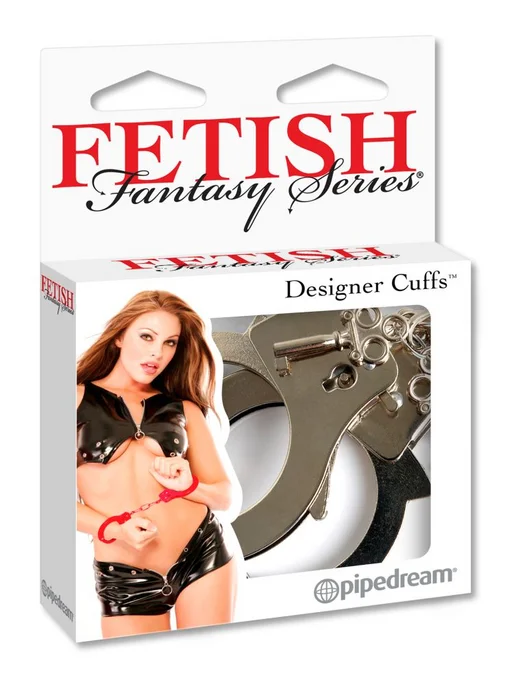 PIPEDREAM Наручники металлические Designer Metal Handcuffs, серый, фото 2