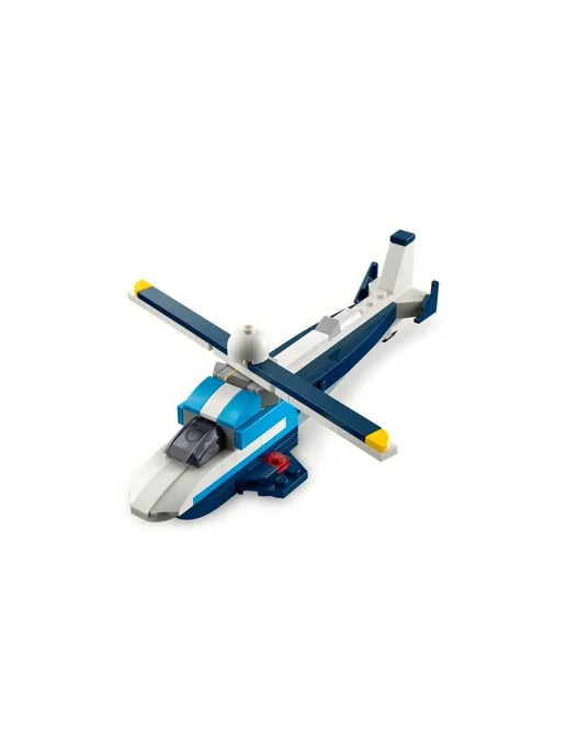 LEGO Конструктор Creator 31160 Гоночный самолёт 3в1, голубой, фото 6