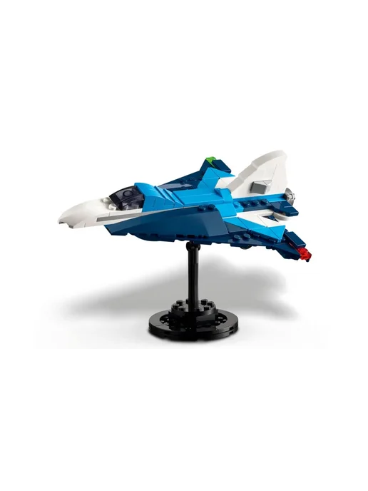 LEGO Конструктор Creator 31160 Гоночный самолёт 3в1, голубой, фото 7