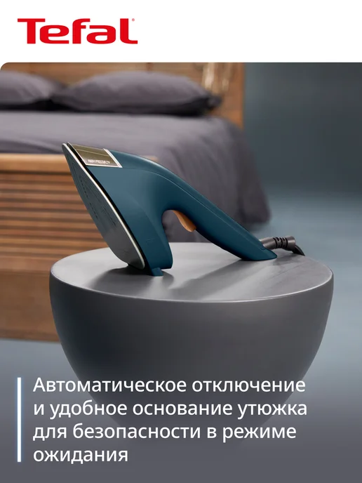 Tefal Электрический утюг и отпариватель 2в1 Duo Power JF4032E0, зеленый, фото 8