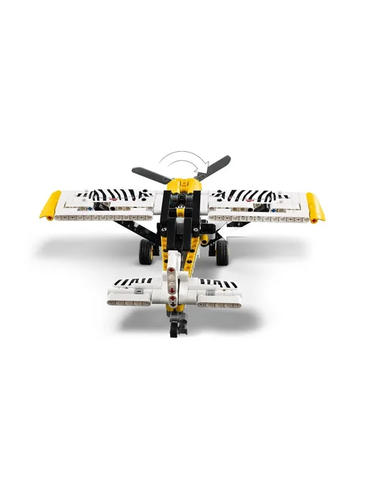 LEGO Конструктор Technic 42198 Пропеллерный самолёт, черный, фото 6