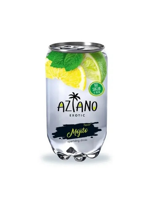 AZIANO Напиток Mojito (Мохито) 0,35л. 12шт, 350 мл, 12 шт, фото 3