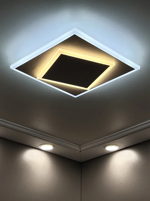 LEDCITY Люстра светильник потолочная светодиодная, белый, фото 8