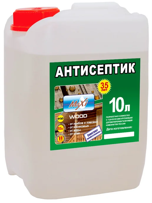 MAXIWOOD Пропитка для дерева антисептик Maxi Wood, вариант, фото 2