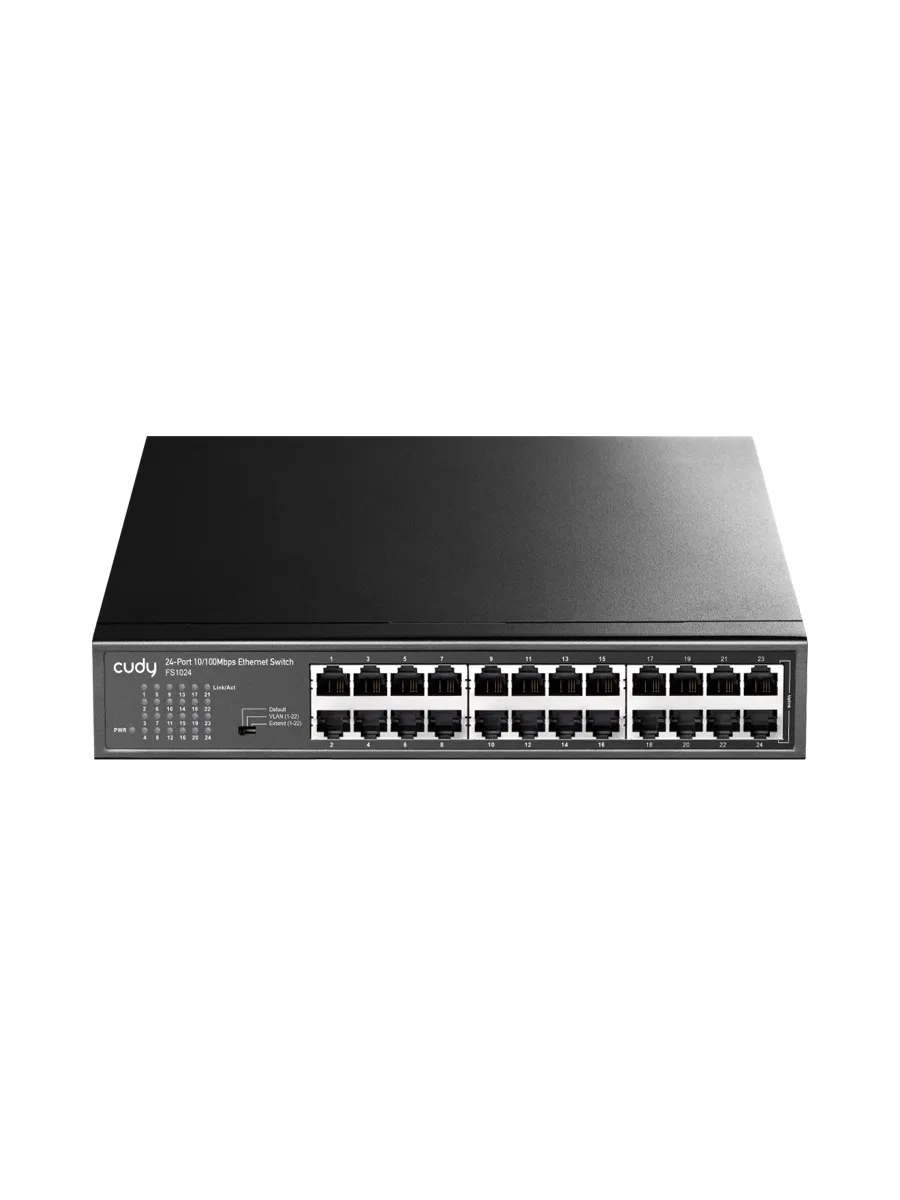 Коммутатор FS1024 (L2) 24x100Мбит с неуправляемый