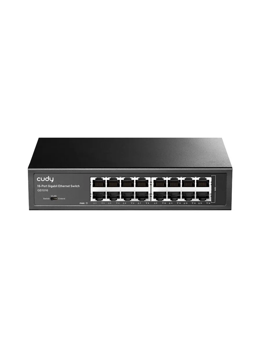 Коммутатор Cudy GS1016 (L2) 16x1Гбит/с неуправляемый