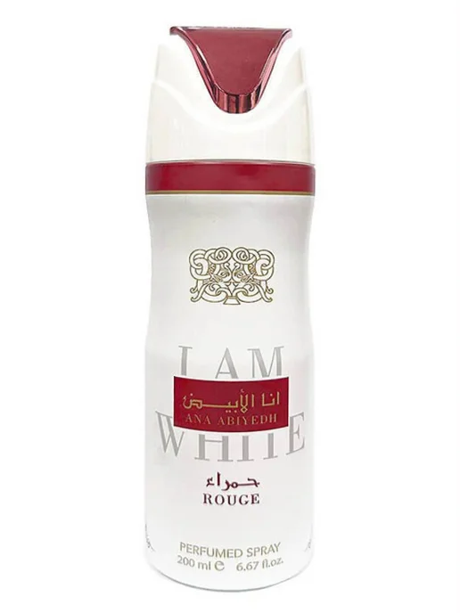 Lattafa perfumes Дезодорант-спрей Ana Abiyedh Rouge 200 мл, 200 мл, фото 2