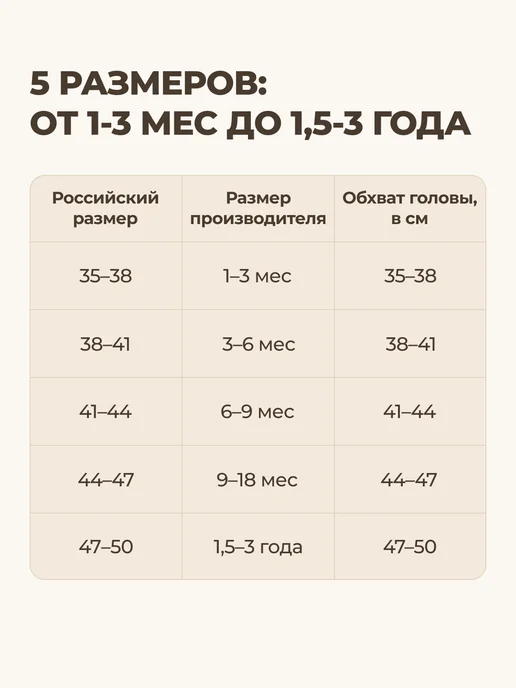 LIKO KASA Шапочка для новорожденного, белый, фото 5