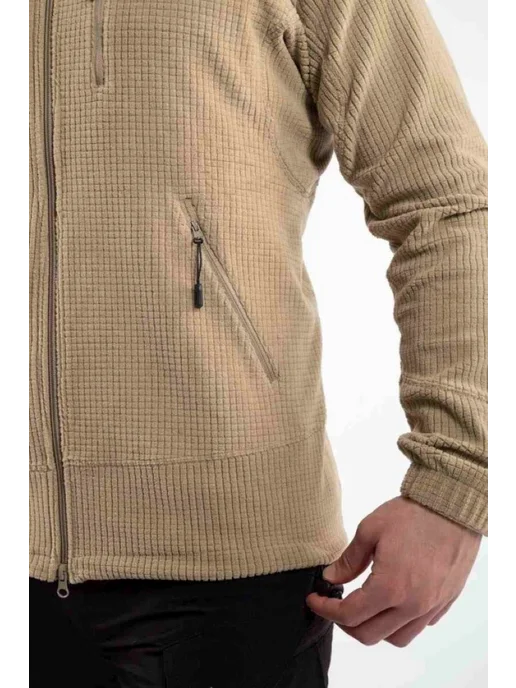 VAV Wear Кофта мужская флисовая тактическая, бежевый, фото 5