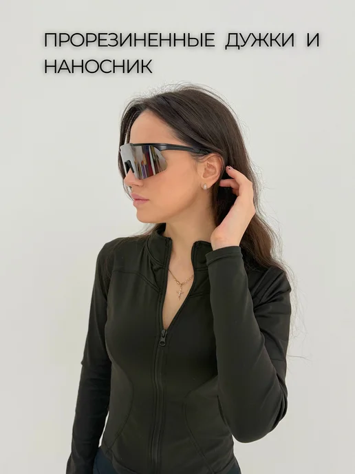 TEMZWAV Очки солнцезащитные спортивные, серый, фото 4