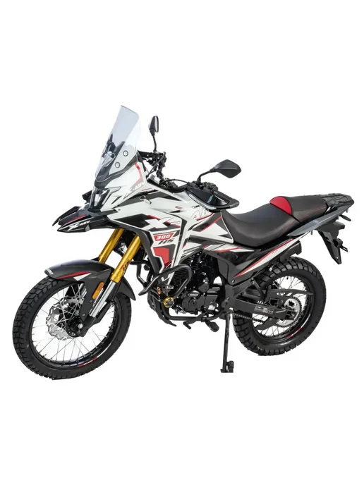 Мотоцикл Кросс 300 ENDURO GARET, белый, фото 3