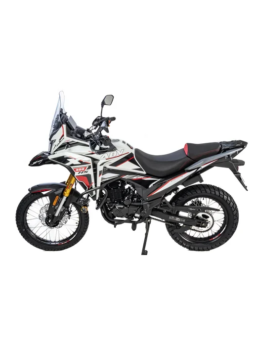 Мотоцикл Кросс 300 ENDURO GARET, белый, фото 5