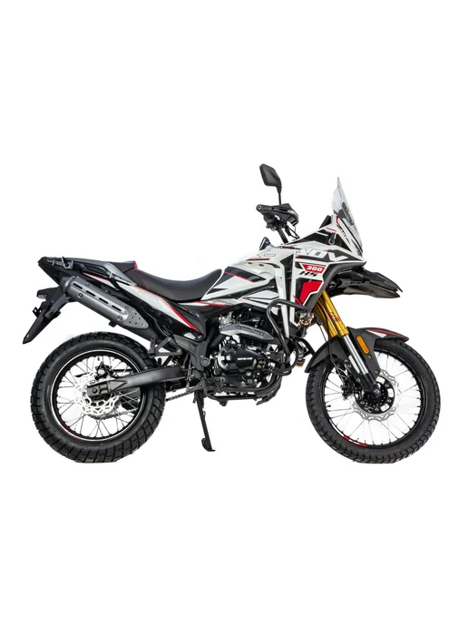 Мотоцикл Кросс 300 ENDURO GARET, белый, фото 6