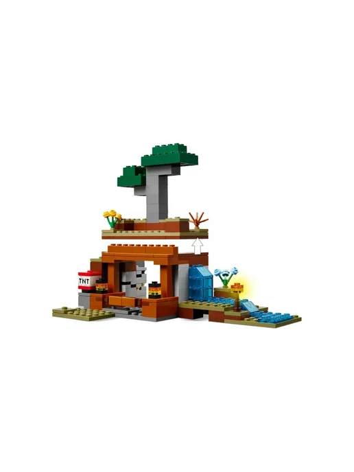 LEGO Конструктор Minecraft 21269 Экспедиция в шахту броненосцев, зеленый, фото 6
