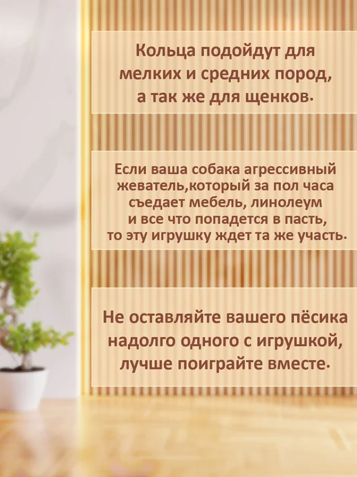 LUCKYFROG Игрушка для собак и щенков мелких, средних пород, белый, фото 8