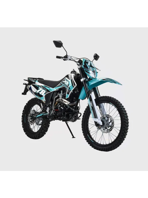 Мотоцикл Motoland XR300 ENDURO 300 куб.см. 25 л.с, голубой, фото 4