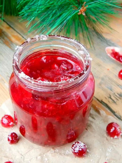 Ратибор Брусника протертая с сахаром, 365гр, 3 шт, 365 г, фото 5