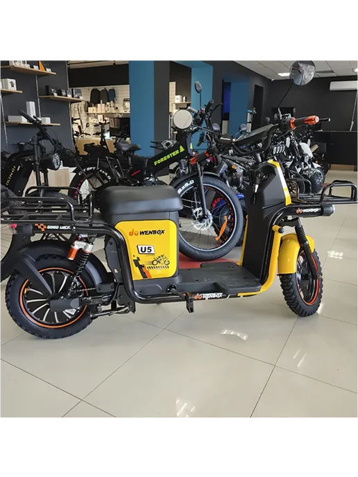 Электровелосипед Wenbox U5 1500W, 60V30A, большой АКБ, 1500 Вт, фото 3